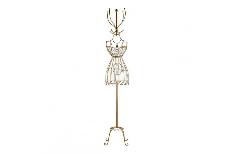 Hat stand Mannequin Metal Gold (42 x...