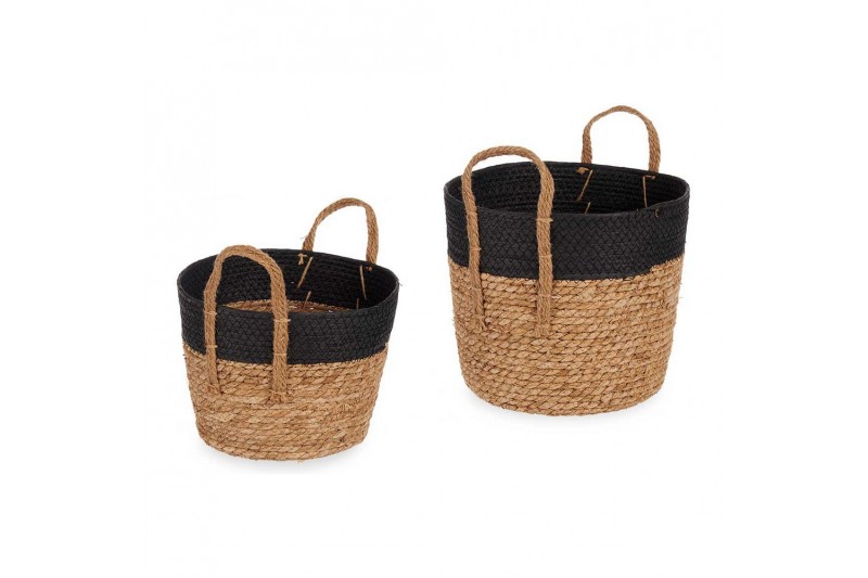 Basket Black Brown Marine algae (2 pcs)