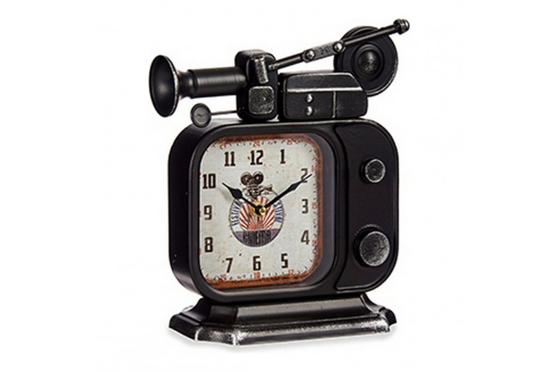 Table clock Camera Metal (10 x 28 x...