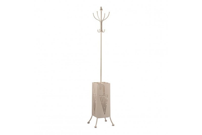 Coat rack Umbrella stand Metal Cream...