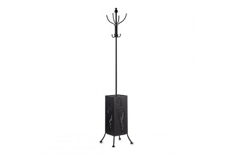 Coat rack Umbrella stand Black Metal...