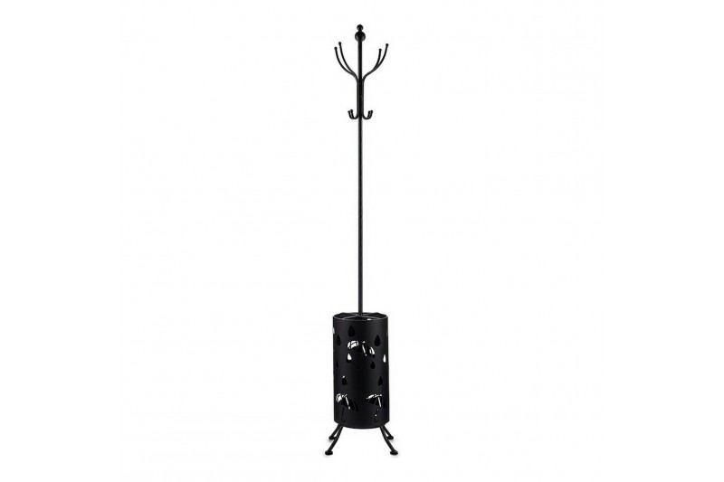 Coat rack Umbrella stand Black Metal...