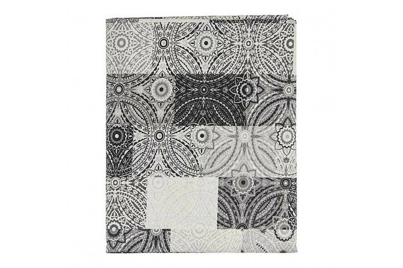 Mantel Mandala Loneta Gris (140 x 180...