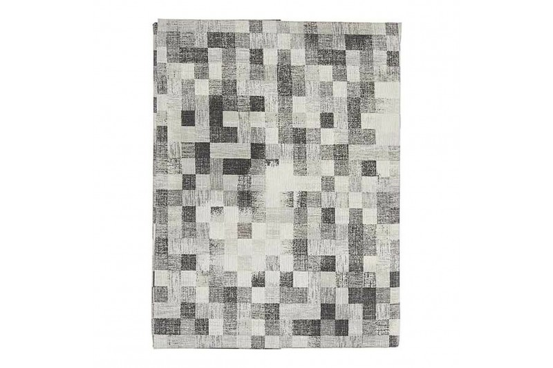 Tablecloth Squares Thin canvas Grey...