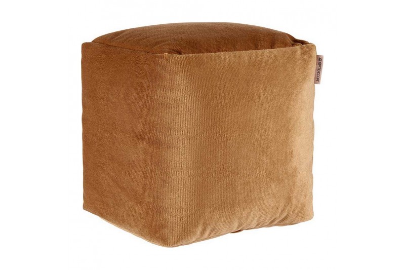 Poef Beige Polyester polyestyreen (30...