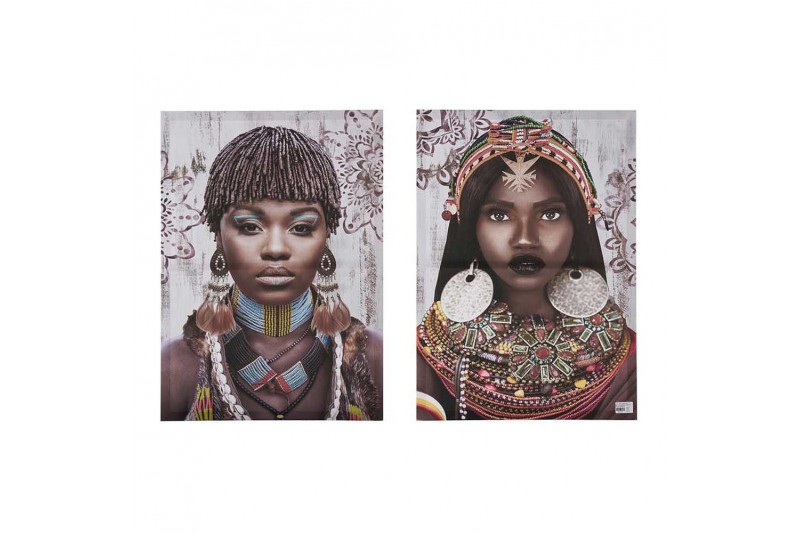 Painting Ethnic Lady (2 pcs) (50 x...