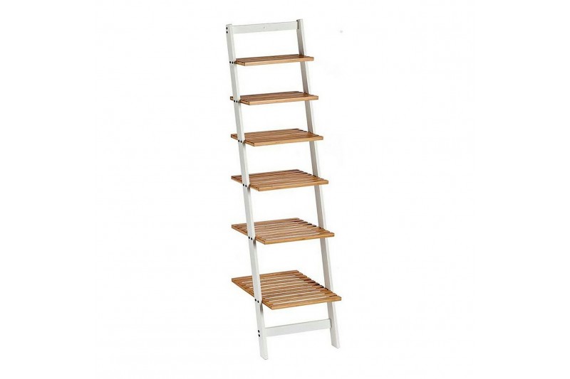 Shelves Brown White Bamboo (35 x 165...