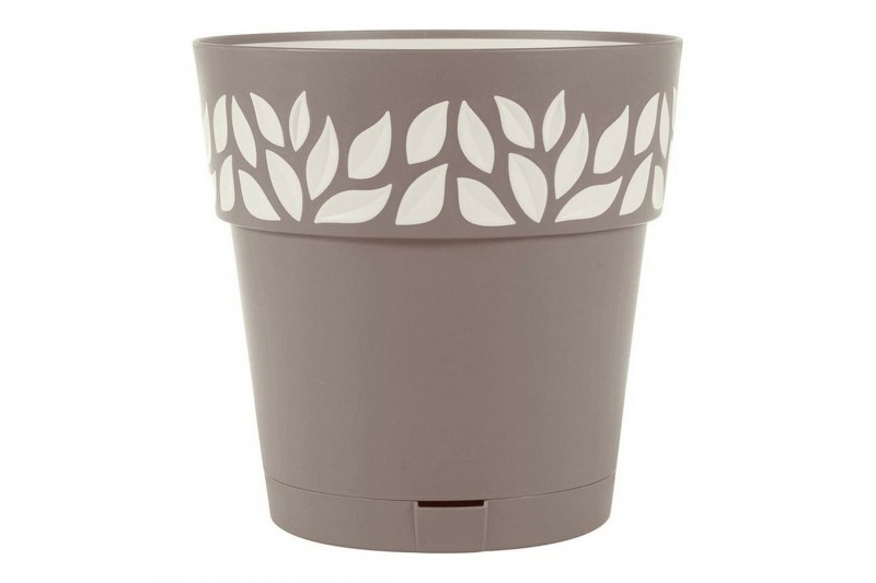 Self-watering flowerpot Cloe Brown...