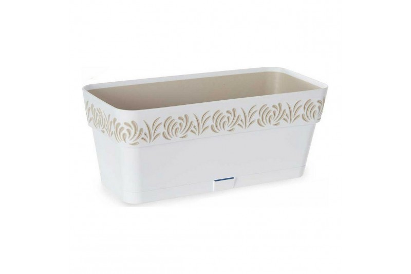 Self-watering planter Gaia White...