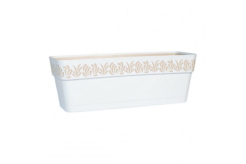 Self-watering planter Gaia White...