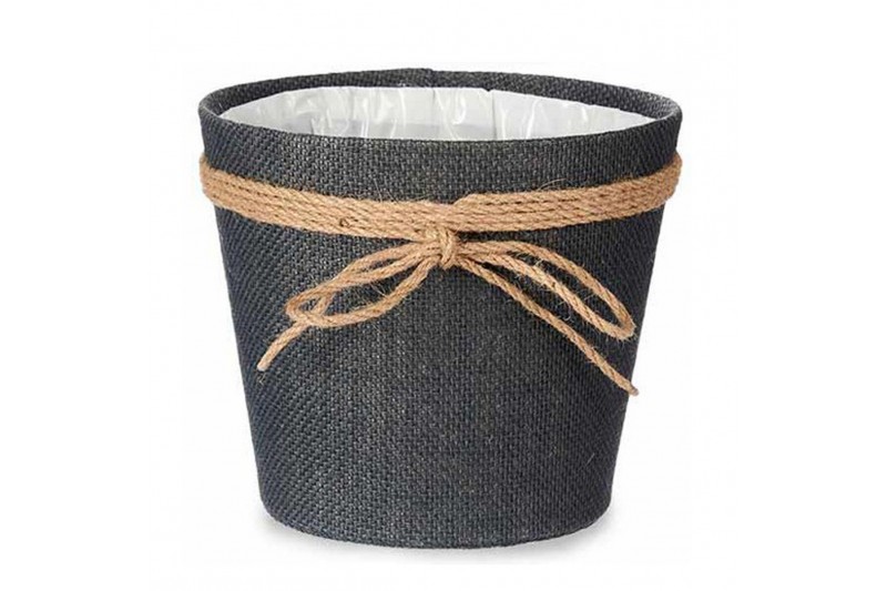 Planter Lasso Grey Cloth Plastic (18...