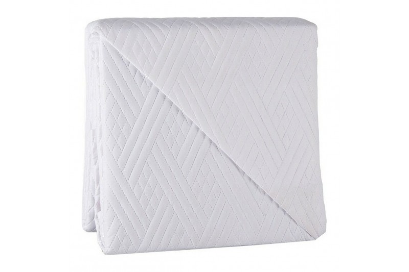 Reversible Bedspread White (260 x 240...