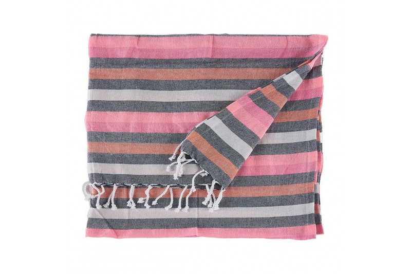 Foulard Multiuso Righe Rosa (170 x 90...