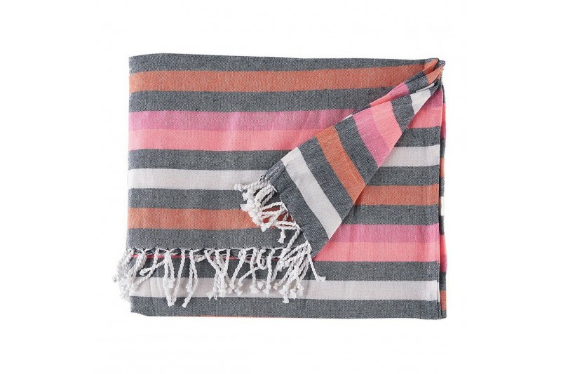 Foulard Multiuso Righe Rosa (160 x...