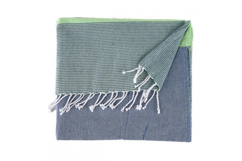 Foulard multi-usages Rayures Vert...