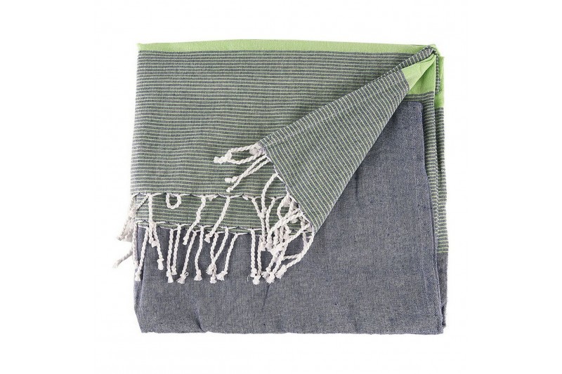 Foulard multi-usages Rayures Vert...