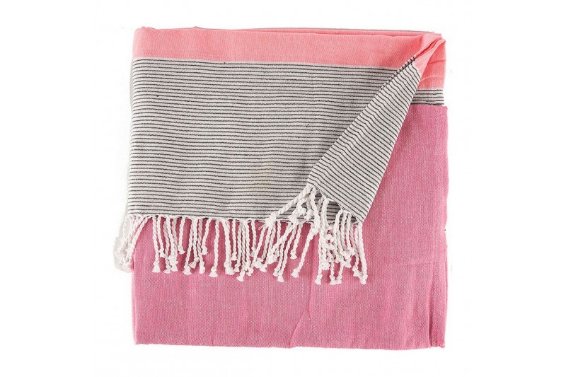 Foulard Multiuso Righe Rosa (160 x...