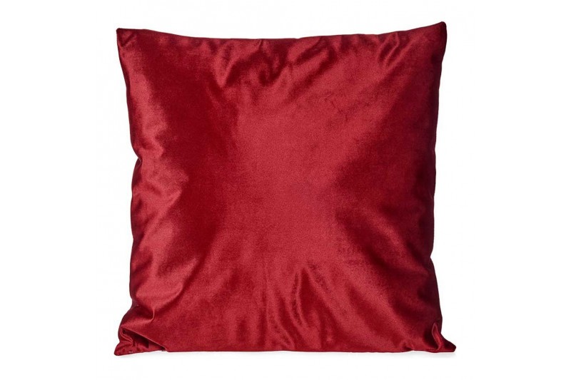 Coussin Velours Rouge Polyester (45 x...