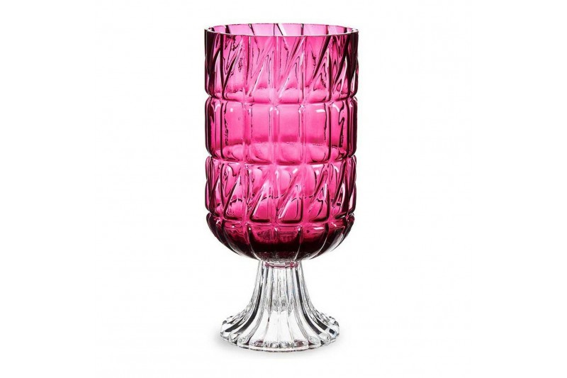 Vaas Roze Getailleerd Kristal (13 x...