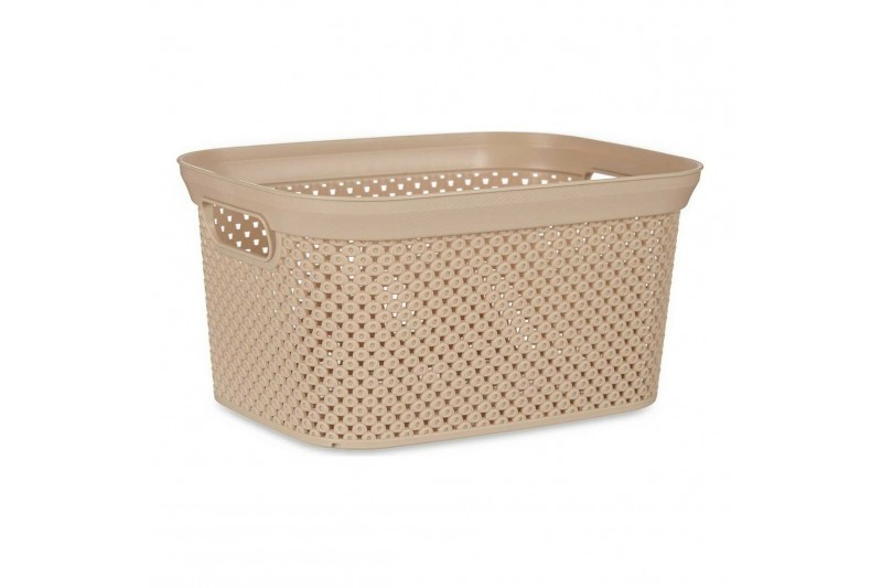 Panier Beige Plastique (19,5 x 14 x...