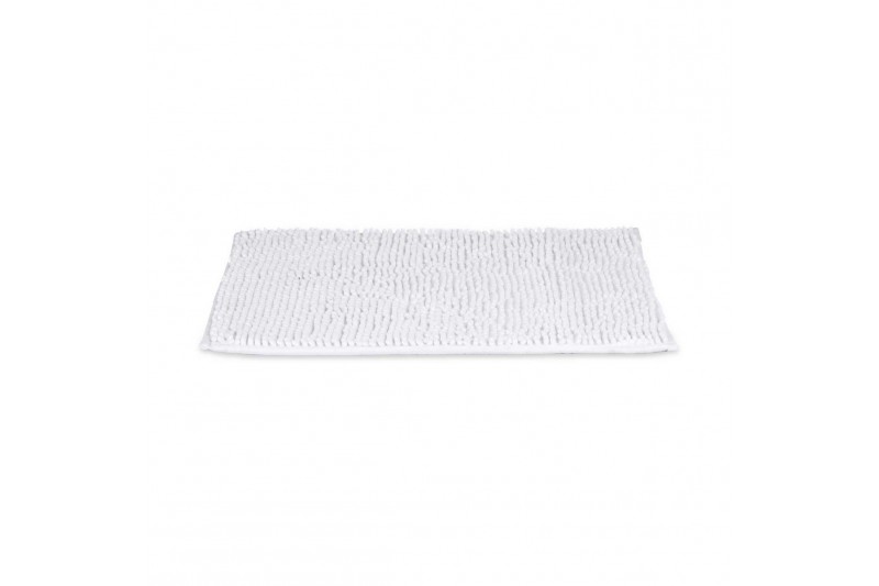 Bath rug Polyester White (60 x 40 x 2)