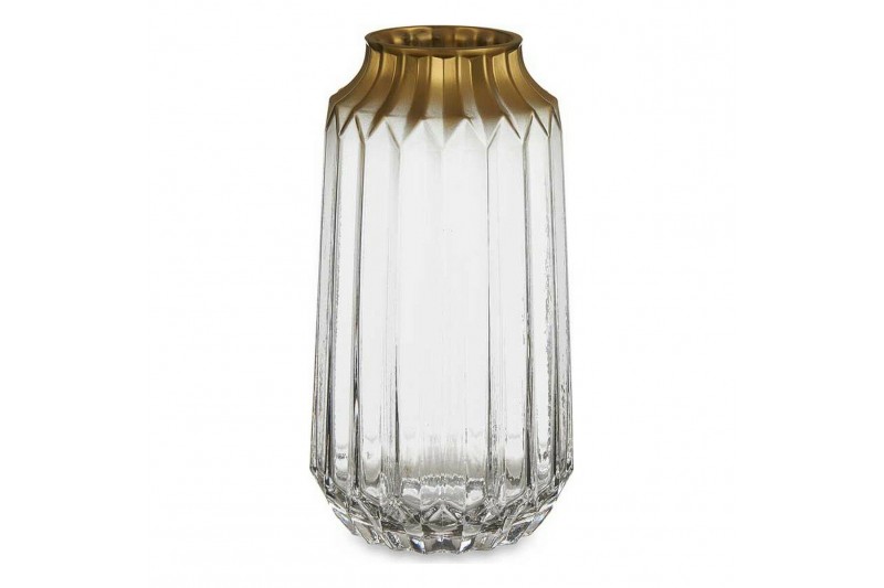 Vaas Gouden Transparant Glas (13 x...