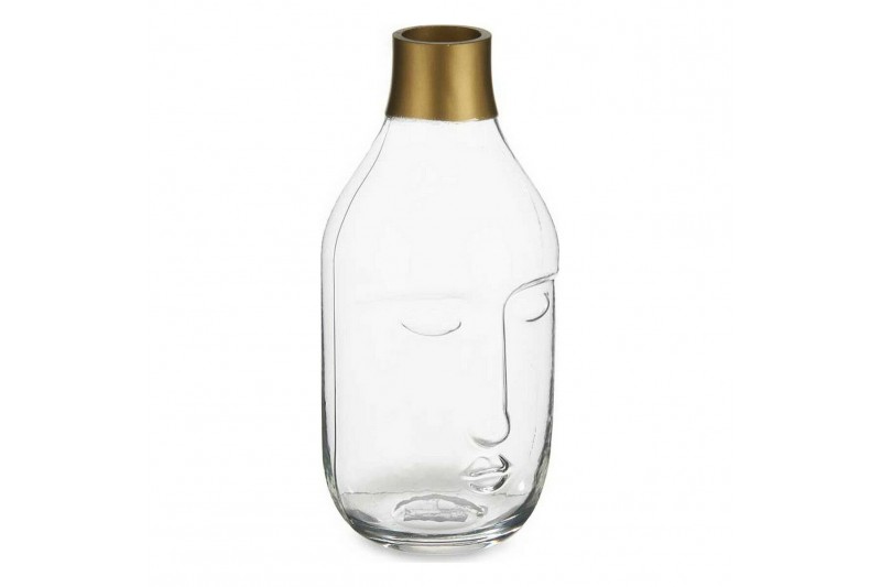 Vase Face Transparent Glass (11 x...