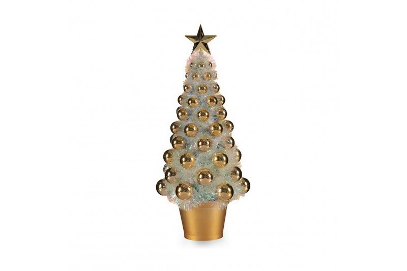 Kerstboom Iriserend Gouden Plastic...