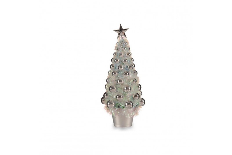 Christmas Tree Iridescent Silver...