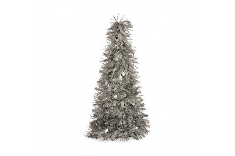 Christmas Tree Matt Tinsel Silver...