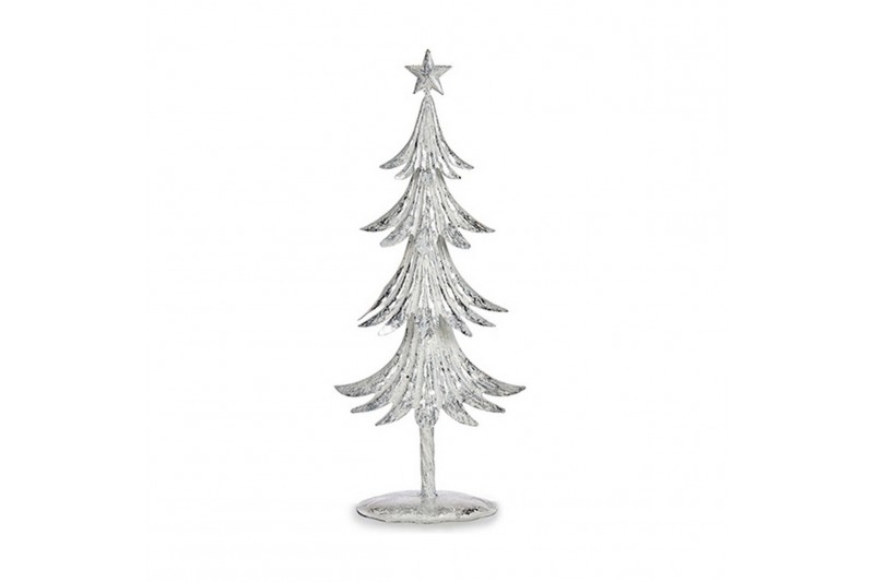 Christmas Tree Metal White (17 x 40 x...