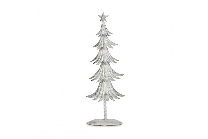 Albero di Natale Metallo Bianco (17,5...