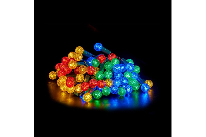 Wreath of LED Lights 8 m Multicolour