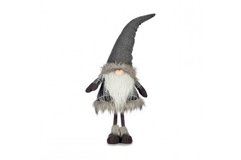 Deko-Figur Grau Kobold Polyester (19...