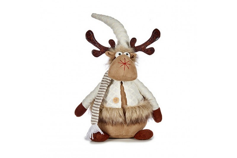 Christmas Reindeer Brown White...