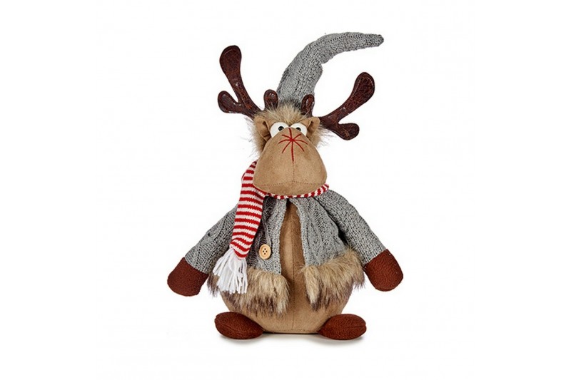 Christmas Reindeer Grey Brown...