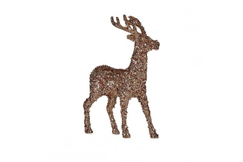 Decoration Medium Reindeer Golden...