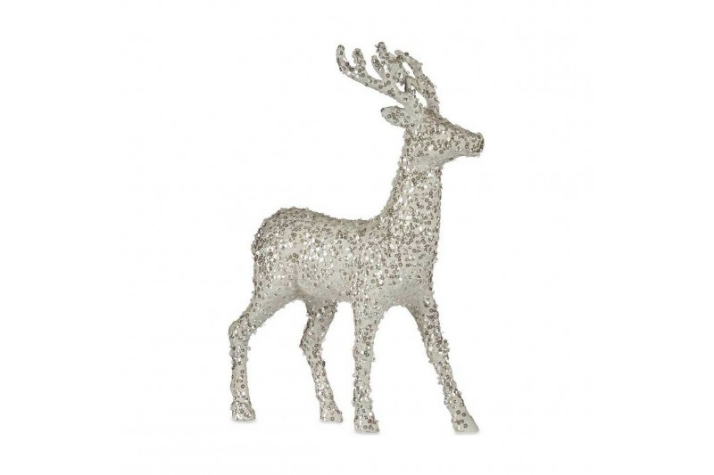 Decoration Medium Reindeer White...