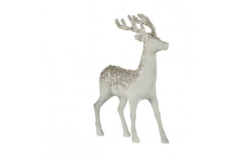 Decoration Medium Reindeer White...