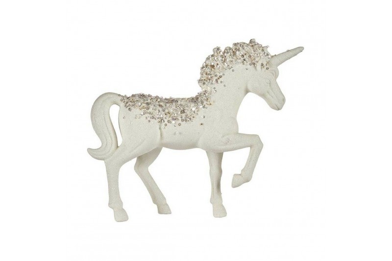 Figura Decorativa Unicornio Blanco...