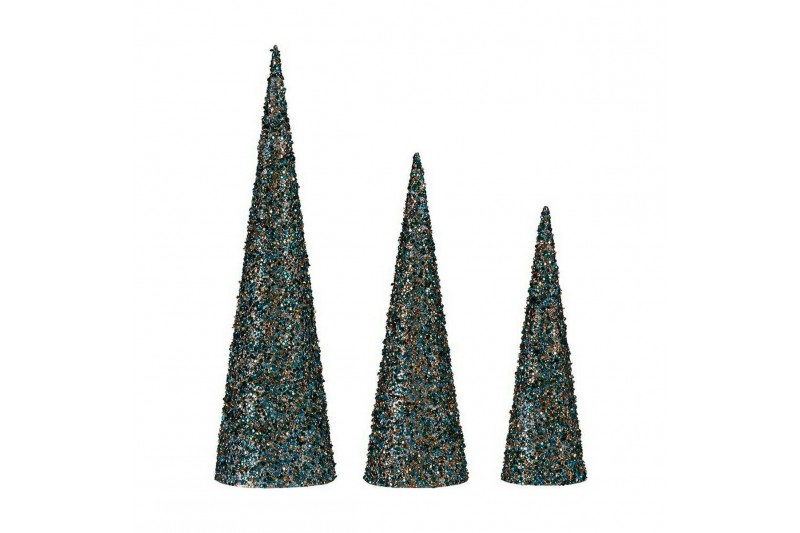 Decoration Christmas Cones Sequins 3...