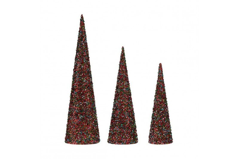 Decoration Christmas Cones Sequins 3...