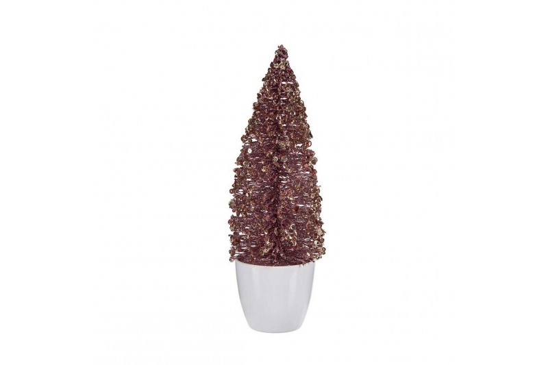 Kerstboom Klein Roze Gouden Plastic...