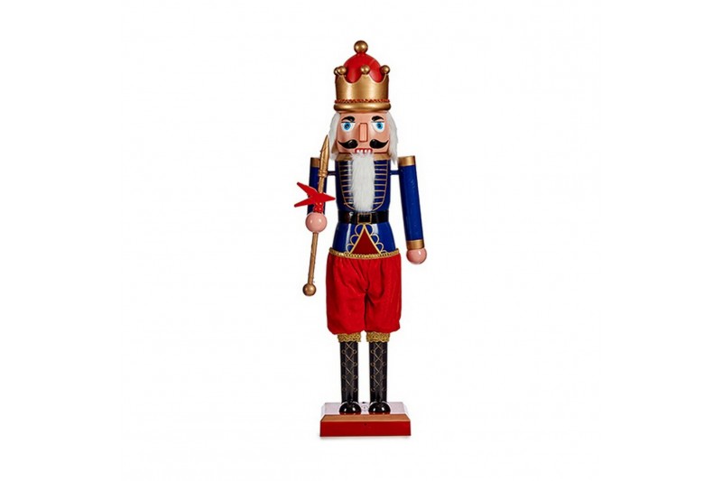 Decorative Figure Red Blue Nutcracker...