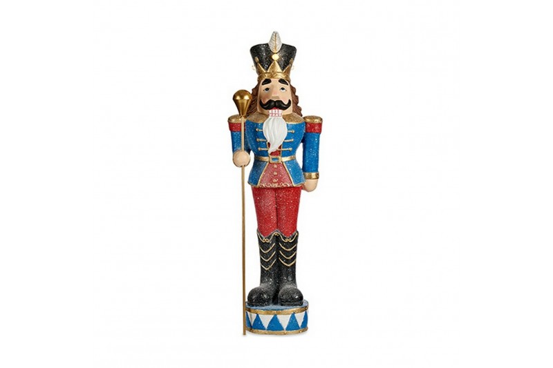 Decoratieve figuren Blauw Polyresin...