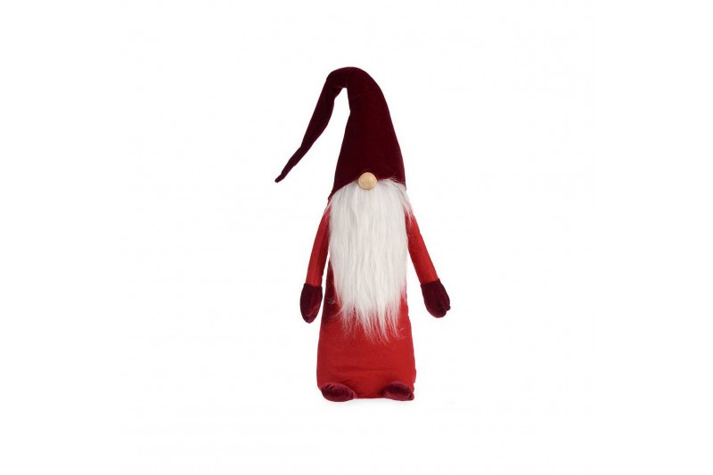 Decorative Figure Red Gnome Wood...