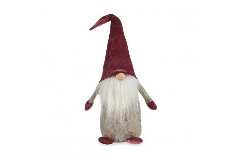 Decorative Figure Grey Maroon Gnome...