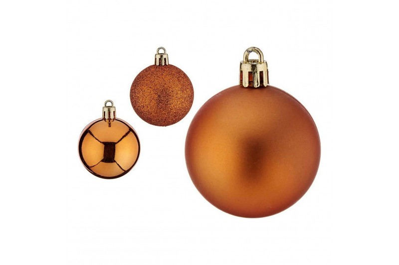 Kerstballen Ø 5 cm 8 Stuks Oranje...