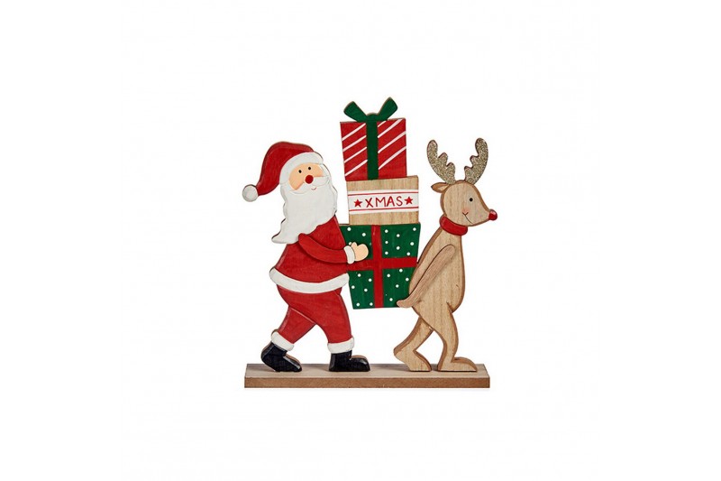 Decoratieve figuren Kerstman Rendier...