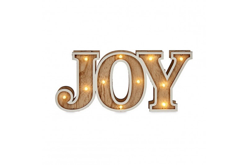 Figura Decorativa Joy Luz Madera (3,7...